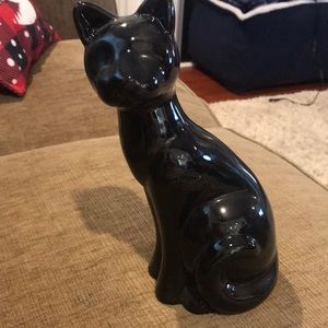 Black Cat Figure Art Deco
